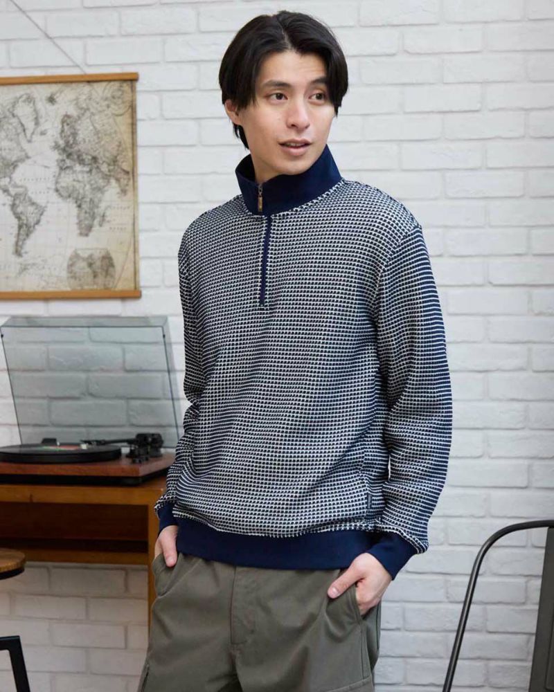 Golden BearハーフZIPスウェット | ゴールデンベアストア