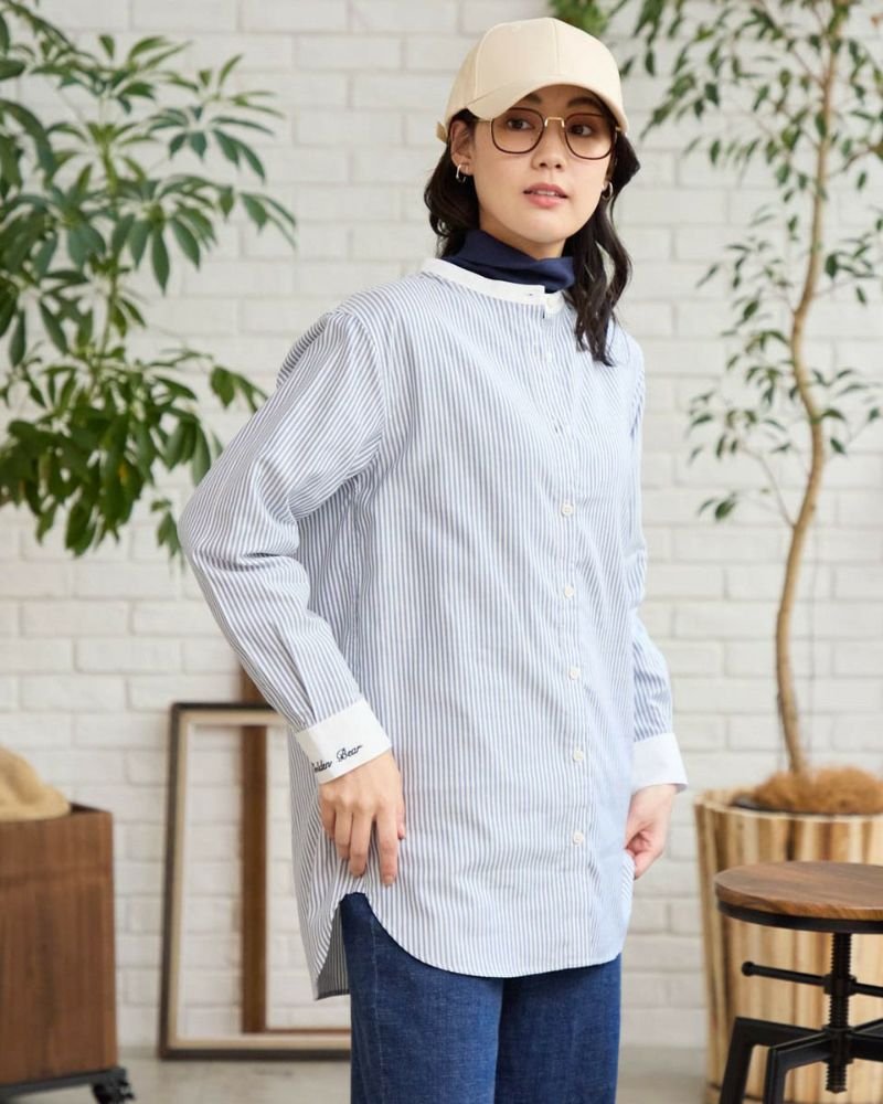 Golden Bearスタンドカラーシャツ | ゴールデンベアストア