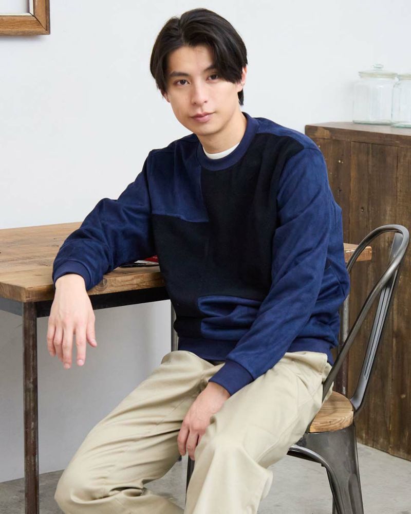 Golden Bear切替クルーネックスウェット | ゴールデンベアストア