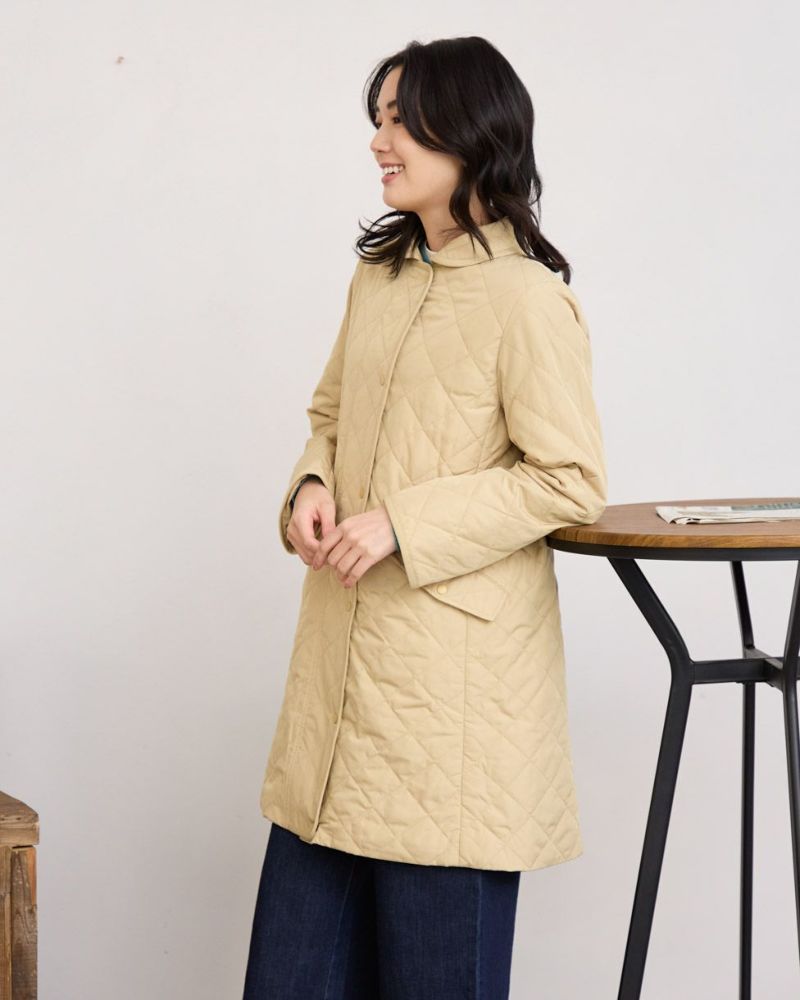 QUEEN SIZEキルトロングコート | ゴールデンベアストア