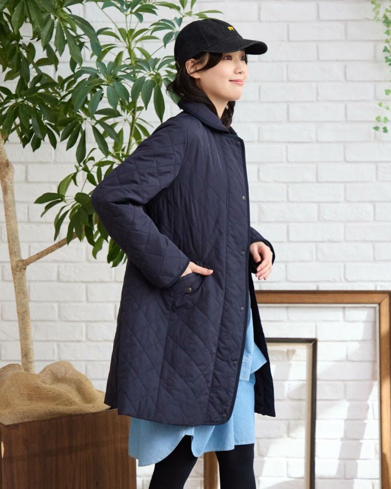 QUEEN SIZEキルトロングコート | ゴールデンベアストア