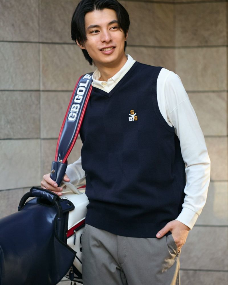 GB GOLFSPIKE ニットベスト | ゴールデンベアストア