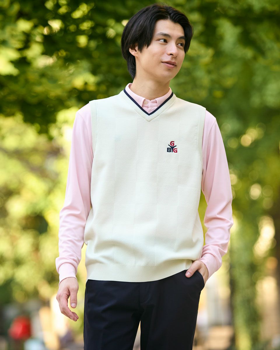 GB GOLFSPIKE ニットベスト | ゴールデンベアストア