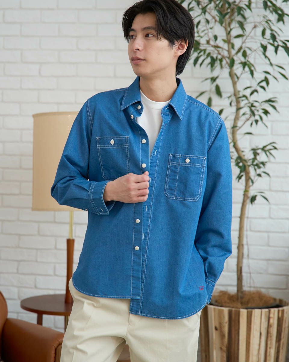 Golden Bearデニムシャツ | ゴールデンベアストア